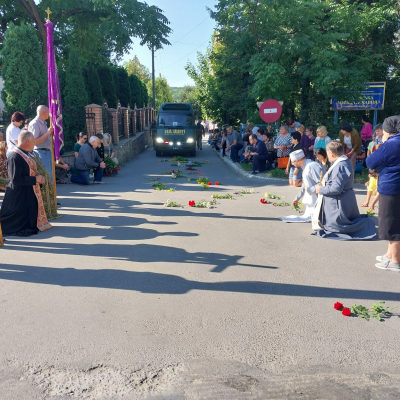 Додому на щиті повернувся воїн з Тернопільщини Степан Галібаш