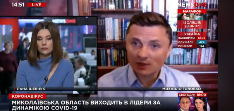 Михайло Головко: «Боротьбою з коронавірусом влада знищує Україну. Залишиться лише руїна»