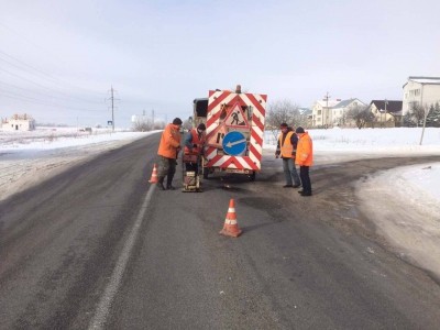 Вчора на Тернопільщині дещо «підлатали» дорогу