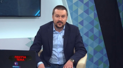 На телеканалі «Тернопіль 1» стартувала «Пекуча тема» Віталія Цимбалюка (відео)