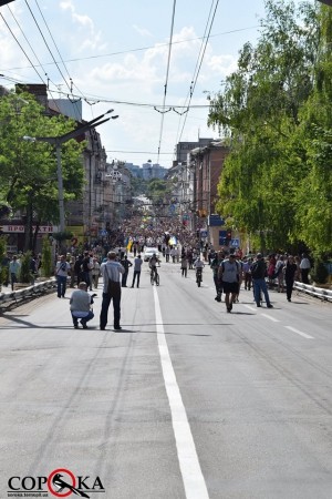 Скоро центром Тернополя пройде величезний марш