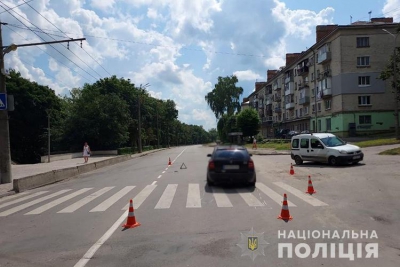 У Тернополі під колесами іномарки опинилася 23-річна дівчина