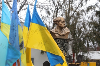 У Великоберезовицькій громаді відкрили пам’ятник Тарасу Шевченку