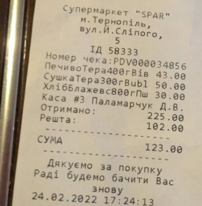 Бублики за 50 грн і відмова оплати карткою: тернополянка обурена тим, як наживаються у тернопільському магазині