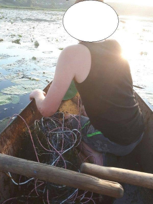 На Тернопільщині зловили любителя нечесної риболовлі