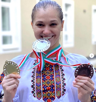 Тернополянка завоювала &quot;золото&quot;, &quot;срібло&quot; та &quot;бронзу&quot; зі спортивної гімнастики на етапі Гран-прі в Угорщині