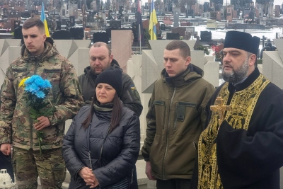 Тернопільські нацгвардійці вшанували пам’ять бойового побратима Ігоря Гаврилюка