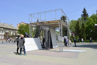 Нові споруди зводять у центрі Тернополя (фото)