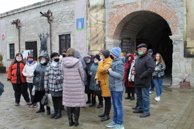 У Збаразькому замку проводять екскурсії для людей із вадами зору