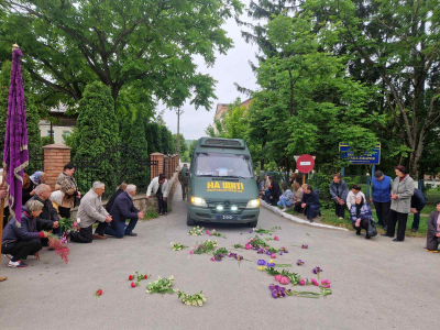 Востаннє додому повернувся полеглий воїн з Тернопільщини Василь Саманчук