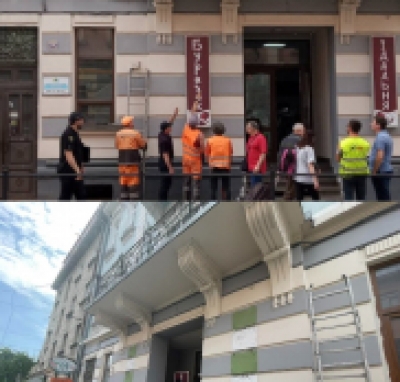 На трьох вулицях Тернополя демонтували 18 вивісок