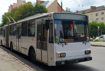 На період локдауну у Тернополі змінили розклад руху тролейбусів