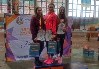 Тернопільські студентки стали першими на легкоатлетичному турнірі