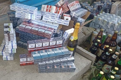 На Тернопільщині з незаконного обігу вилучили 7 000 літрів алкоголю та понад 20 000 пачок сигарет