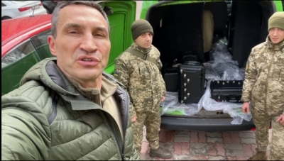 Кличко передав захисникам 7 установок РЕБ. Днями на Донбас вирушить ще одна партія дронів