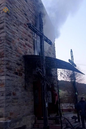 Вранці на Тернопільщині горіла церква