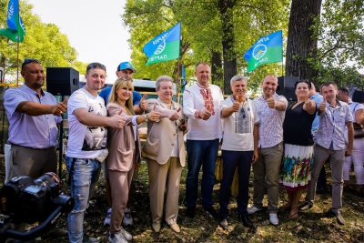 Лідер Аграрної партії Михайло Поплавський відвідав фестиваль «Відродження українського села»