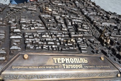 Унікальний для України макет встановили у Тернополі (фото)