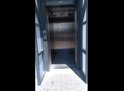 У Тернополі знову зламали ліфт надземного пішохідного переходу (відео)