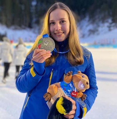 Тернопільська студентка здобула дві медалі на ЄЮОФ-2023