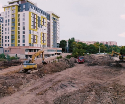 У Тернополі триває будівництво нового масштабного сучасного об’єкту – дощового колектора