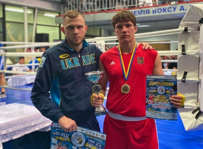 Боксер з Тернопільщини — серед переможців Всеукраїнського турніру з боксу