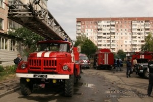 У Тернополі горів підвал багатоповерхівки