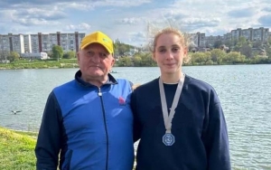 Тернополянка здобула срібну медаль на змаганнях з веслування на байдарках і каное