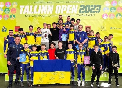 Борці з Тернопільщини здобули 7 медалей на міжнародному турнірі