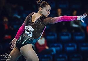 Тернопільська гімнастка Анастасія Бачинська – срібна призерка етапу Кубку світового виклику FIG у Парижі