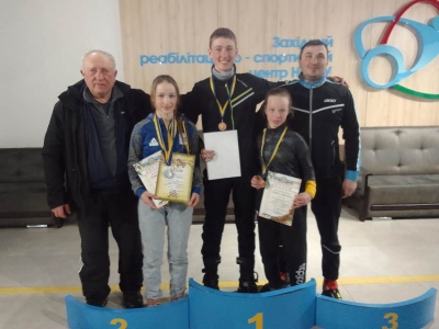 Тернопільські спортсмени здобули нагороди на Чемпіонаті України з лижних гонок