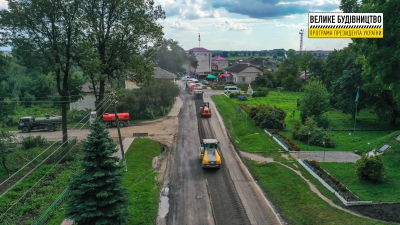 У Тернопільській області ремонтують ще 36 км доріг