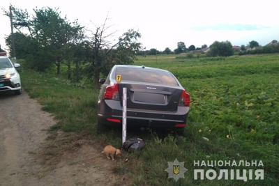 ДТП на Тернопільщині: легківка врізалася в мотоцикл