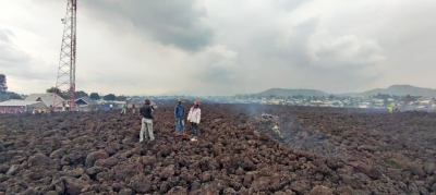 Тернополянин показав наслідки виверження вулкану у Конго (фото)