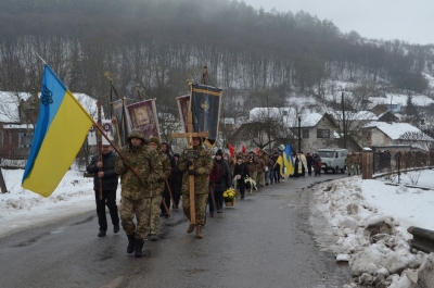 На Тернопільщині попрощалися з Героєм Василем Стецієм (фото)