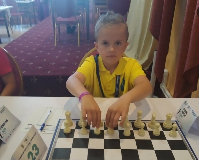 Юний шахіст з Тернопільщини представляє Україну на Чемпіонаті Європи