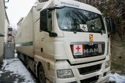 У Тернопіль прибула гуманітарна допомога з міста-партнера Ельблонг (Польща)
