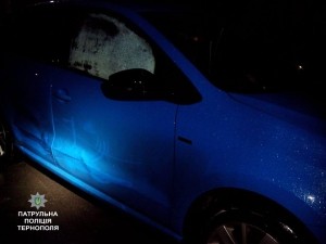 Тернопіль: водій-втікач до поліцейського відділка їхав у супроводі патрульних