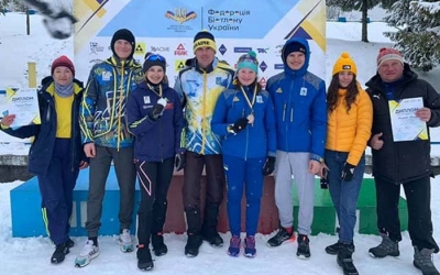 Біатлоністи з Тернопільщини вдало виступили на чемпіонаті України