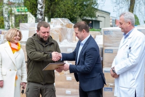 Тернопільщина отримала медичну гуманітарну допомогу на понад 16 млн гривень