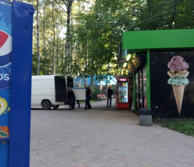 У Тернополі на території парку Національного відродження демонтували кіоск