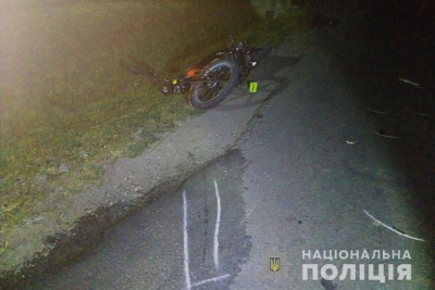 Смертельне зіткнення на Тернопільщині: на місці аварії загинули 47-річний водій мотоцикла та його 42-річна дружина