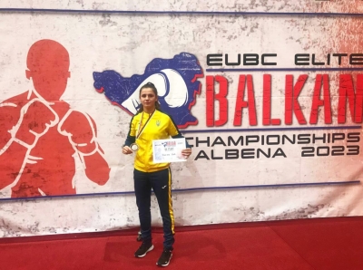 Боксерка з Тернополя здобула “бронзу” на чемпіонаті Балкан