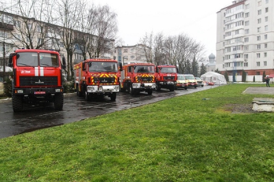 Рятувальники Тернополя отримали нову техніку