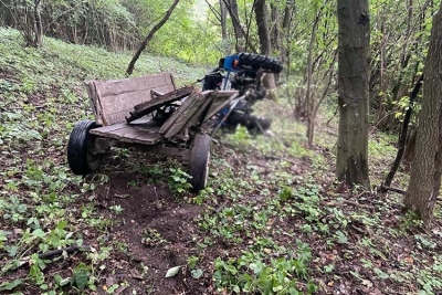 У лісі на Тернопільщині загинув тракторист