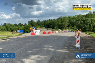 На Тернопільщини стартує капітальний ремонт мосту на Дорозі Єдності М-30