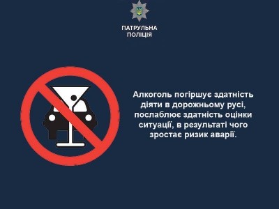 За одну ніч у Тернополі впіймалося троє водіїв «під градусом»