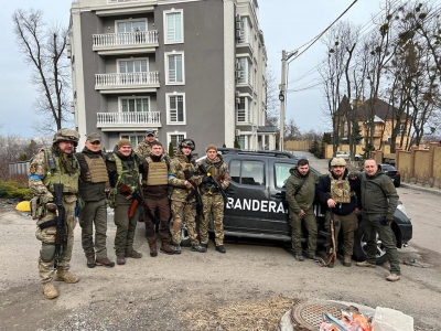 Михайло Головко відвідав тернополян, які героїчно захищають Київ