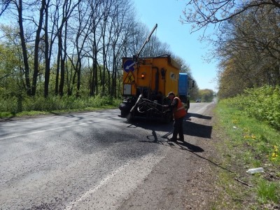 Сьогодні на Тернопільщині ремонтують три дороги