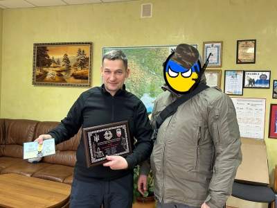 Залужний нагородив депутата з Тернопільщини Миколу Люшняка почесним нагрудним знаком
